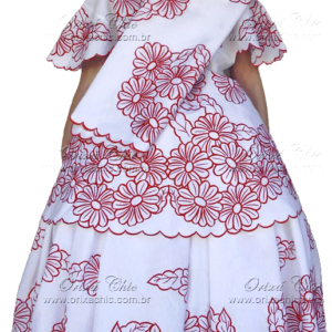 BAIANA MODELO 103 PONTO CHEIO 06 PEÇAS