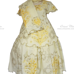 BAIANA MODELO 06 FAVO DE MEL-ABELHA-ABEBE RICHELIEU 06 PEÇAS