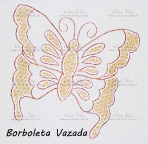 Borboleta Vazada